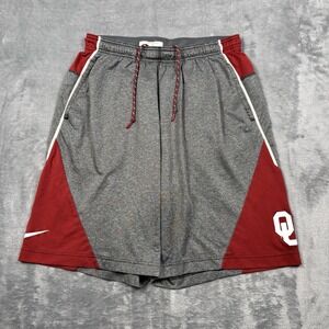 Nike Dri-Fit Oklahoma Sooners Shorts XL Player Issued Jordan Smallwood #17 Rare